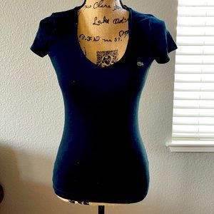 Lacoste V-neck shirt